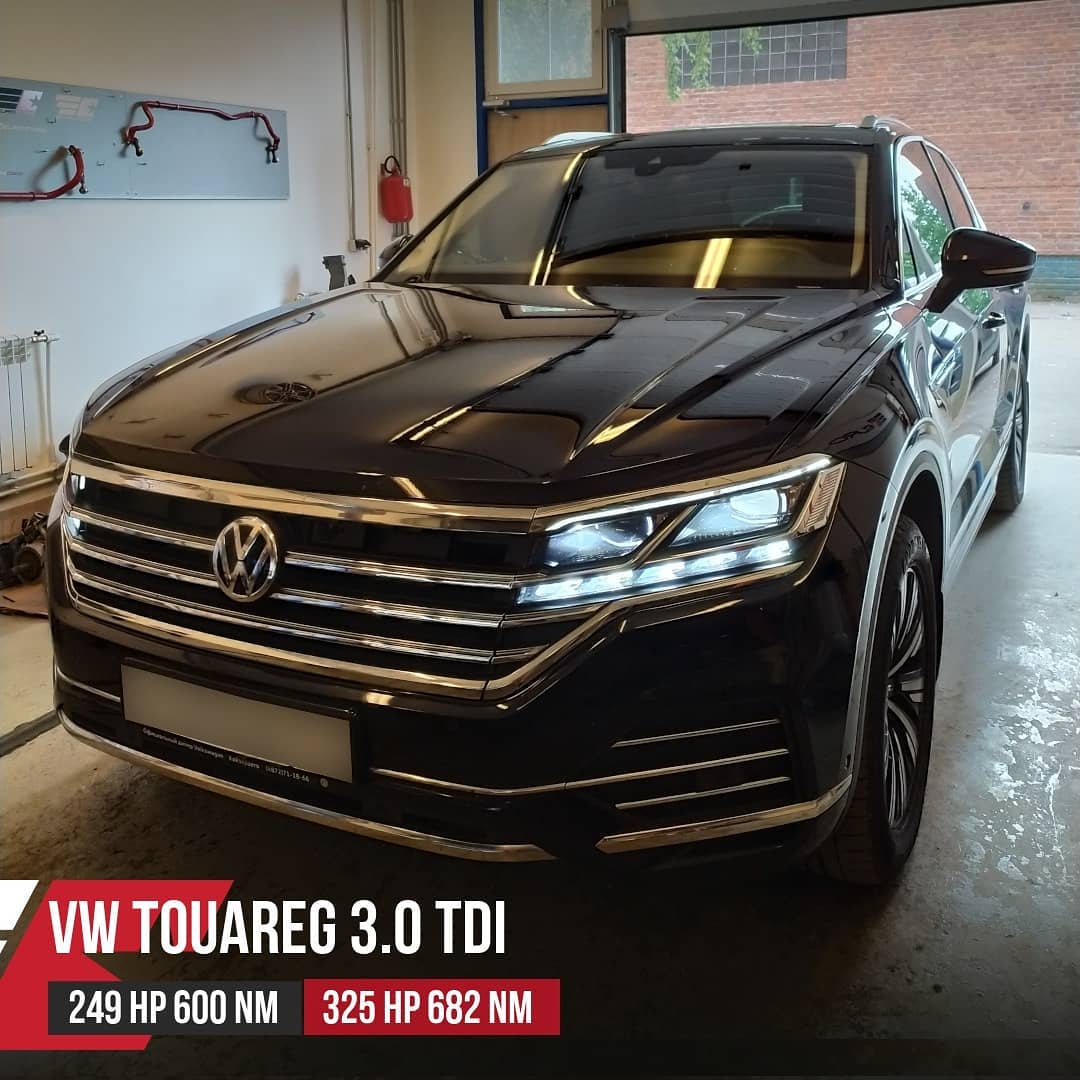 Чип тюнинг VW Touareg CR 3.0TDI